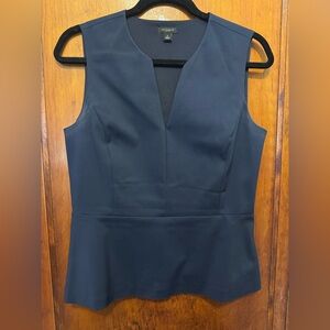 Ann Taylor Navy Blue Top